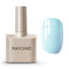 Picture of MAYCHAO 15ML Blue Gel Nail Polish 1Pc Sky Blue Gel Polish Soak Off UV LED Nail Polish Nail Art Starter Manicure Salon DIY at Home, 0.5 OZ