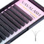 Picture of VAVALASH W-shaped Eyelash Extension 3D Premade Fans 0.07 D Curl Volume Lash Extensions Easy Fanning Lashes Matte Black Volume Premade Cluster W Lashes(W Shaped-3D-0.07-D-9mm）
