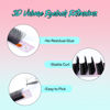 Picture of VAVALASH W-shaped Eyelash Extension 4D Premade Fans 0.07 C Curl Volume Lash Extensions Easy Fanning Lashes Matte Black Volume Premade W Lashes(W Shaped-4D-0.07-C-10mm）