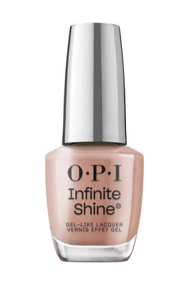 Picture of OPI Infinite Shine Dulce de Leche | Opaque Dark Brown Crème Long Wear Gel Like Nail Polish | Vegan, Long Lasting, Streak Free