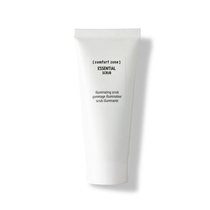 Picture of [ Comfort Zone ] Essential Illuminating Refining Scrub, Color and Dye Free, Fresh and Vibrant with Citrus & Herb Exfoliation, 2.02 Fl Oz