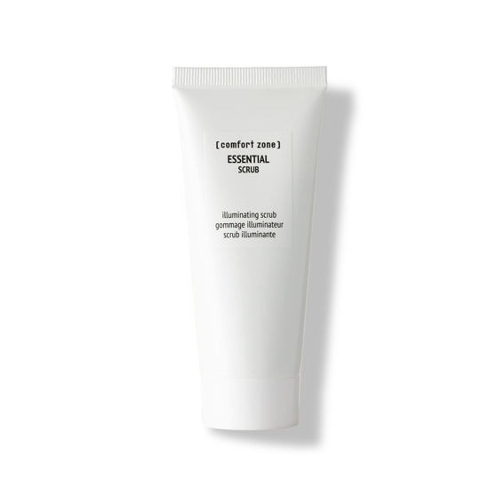 Picture of [ Comfort Zone ] Essential Illuminating Refining Scrub, Color and Dye Free, Fresh and Vibrant with Citrus & Herb Exfoliation, 2.02 Fl Oz