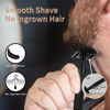 Picture of Matte Black Safety Razor for Men and Women, Single Blade Razors for Men, Metal Razors for Women, with 10 Double Edge Safety Razor Blades, Open Comb Razor Head for Long Thick Body Hair, Zero Waste