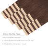Picture of WENNALIFE Tape in Hair Extensions Human Hair, 20pcs 60g 26 inch Chocolate Brown Remy Hair Extensions Straight Human Hair Tape in Extensions Skin Weft Tape Extensions Human Hair