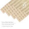 Picture of WENNALIFE Tape in Hair Extensions Human Hair, 40pcs 100g 18 inch Ombre Ash Blonde to Golden Blonde Balayage Platinum Blonde Hair Extensions Real Human Hair Invisible Straight Tape in Extensions