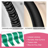 Picture of WENNALIFE Tape in Hair Extensions Human Hair Green Tape in Extensions, 10pcs 30g 26 inch Remy Invisible Tape Ins Straight Colored Soft Real Human Hair Tape in Extensions Refill Set Extensions