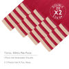 Picture of WENNALIFE Tape in Hair Extensions Human Hair, 40pcs 100g 14 inch Red Hair Extensions Real Human Hair Straight Tape in Extensions Invisible Human Hair Extensions Reusable Real Hair Extensions