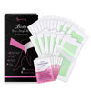 Picture of Beauty7 Wax Strips Hair Removal Body Wax Strips Kit Arms Legs Eyebrow Underarm Bikini 36 Strips 6 Calming Oil Wipes for Sensitive All Skin Types Women Men