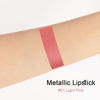 Picture of evpct DNM 1Pcs Light Pink Metallic Lipstick and Lip Crayon Liner Pencil Pen Set for Women Lip Stain Long Lasting Waterproof labiales mate magicos 24 horas originales pintalabios permanente 24 horas 01