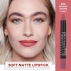 Picture of evpct DNM 1Pcs Nude Bright Pink Matte Lipstick and Lip Crayon Liner Pencil Set for Women Lip Stain Long Lasting Waterproof labiales mate magicos 24 horas originales pintalabios permanente 24 horas 15