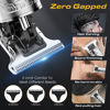 Picture of Fannas Hair Clippers for Men, Professional Hair Trimmer Barber Cordless Zero Gapped Hair Clippers with LCD Display, Mens Gifts Beard Trimmer T Liners Shavers Edgers Clipper for Hair Cutting - Silver