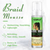 Picture of Goiple Braid Mousse, 8 fl oz for Braids Twist, Locs - Long-Lasting Hold, Frizz Control, High Shine and Moisturizes, Sugar Melon Fragrance
