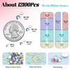 Picture of 12100Pcs Resin Rhinestones for Crafting with 3Pcs 10ml B7000 Jewelry Glue, 2 Boxes Flatback Crystals Diomand (AB) for Bedazzling Crafts DIY Nail Art Makeup，Non Hotfix Gems for Clothing Shoes