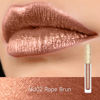 Picture of FOCALLURE Metallic Liquid Lipstick,Non Stick Cup Lip Gloss,High Impact Lip Color with Transfer-proof Wear,Long Lasting & Waterproof Lipstick Makeup for Women,Rope Brun