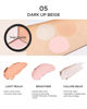 Picture of THESAEM Cover Perfection Triple Pot Concealer 05 Dark Up Beige - for Fair to Light Skin Tone - Dark Circle Corrector, Brightener, Shimmer Highlighter - Radiant Glow Skin for Flawless Finish