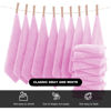 Picture of Microfiber Facial Cloths Fast Drying Washcloth 12 pack - Premium Soft Makeup Remover Cloths - Frozen Berry