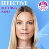 Picture of High-Performance Oil Absorbing Sheets for Face - 3 pack (150 sheets) - Makeup Friendly Blotting Papers for Oily Skin - Oil Blotting Sheets for Face