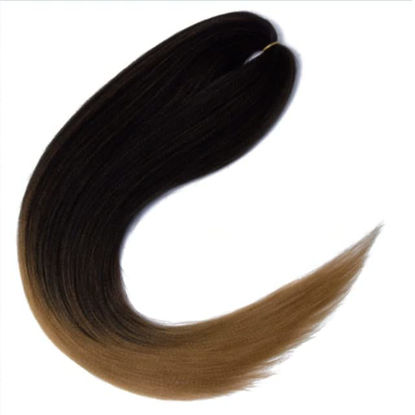 Picture of Dosso Beauty Pre-stretched Hypoallergenic Braiding Hair (16", #1B/27)