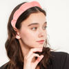 Picture of HitModa Headband Spa Face Washing Headband for Women, Makeup Headband, Skincare Headbands, Terry Cloth Headband for Mother's Day, One Size Fits Most, Peach Pink