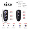 Picture of 1000 Pieces SS20 5mm Flatback Rhinestones Clear Glass Round Gems Crystals for Nail Art DIY Crafts Clothes Shoes Bags （Light Purple）