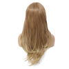 Picture of SWACC Long Layered Straight Wig with Bangs Synthetic Hair Wig for Women with Wig Cap (Light Brown Beige Ombre)
