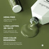 Picture of MelodySusie Hema Free Gel Nail Polish, 0.5 Fl Oz Thick Olive Green Gel Polish, Non-Toxic, Long Lasting, Soak Off UV Nail Polish, Manicure Nail Design Salon DIY Nail Art at Home-603