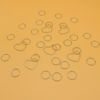 Picture of Silver Braid Rings and Hoops with Pendant for Women and Girls' Hair Accessories