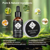 Picture of Valentines Day Gifts for Him, Beard Kit with Oil, Balm, Brush, Comb, Scissors, Outfits Men's Grooming Routine, Anniversary & Birthday Gifts for Men, Husband, Boyfriend, Son, Male Friend, Brother, Dad