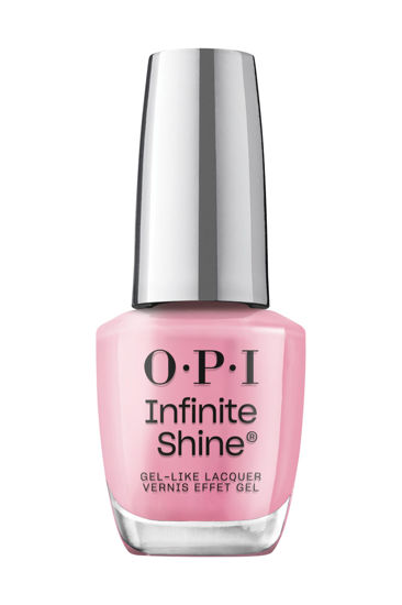 Picture of OPI Infinite Shine Flamingo Your Own Way | Opaque Bright Pink Crème Long Wear Gel Like Nail Polish | Vegan, Long Lasting, Streak Free