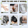 Picture of Hair Dye Shampoo 3 in 1 for Gray Hair, Herbal Ingredients Shampoo Burgundy Hair Dye for Women Men, Grey Coverage Shampoo 500ml