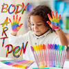 Picture of Townley Girl Barbie 16 Piece Glitter Pen Body Art Set, Glittery and Bright Colors, Ages 3