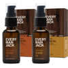 Picture of Every Man Jack Mens Beard Oil - Subtle Aged Bourbon & Sandalwood Fragrance - Deeply Moisturizes and Softens Your Beard and Adds a Natural Shine - Naturally Derived with Shea Butter - 1 fl oz (2 Pack)
