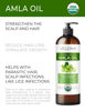 Picture of velona Amla Oil USDA Certified Organic - 8 oz | 100% Pure and Natural Carrier Oil | Extra Virgin, Unrefined, Cold Pressed | Hair Growth, Body, Face & Skin Care | Use Today - Enjoy Results…