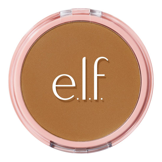 Picture of e.l.f. Halo Glow Powder Filter, Ultra-fine Finishing Powder, Smooths The Look of Pores & Fine Lines, Creates A Soft-Focus Glow, Vegan & Cruelty-Free, Deep Neutral