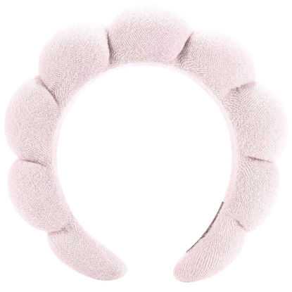 Picture of HitModa Spa Headband Material, Unique Design, Size, Widely Used, Reminder, Light Pink