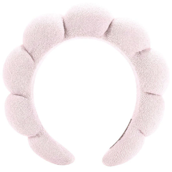 Picture of HitModa Spa Headband Material, Unique Design, Size, Widely Used, Reminder, Light Pink