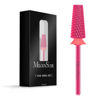 Picture of MelodySusie Professional 5 in 1 Nail Drill Bits, 3/32'' Carbide Tungsten Multi-function Bits, Suitable for Manicure Pedicure Cuticle Gel Polishing, Technicians Bits, Pink Blossom, Series Bit-M