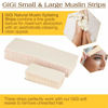 Picture of GiGi Small & Large Muslin Strips 100 Ct Each, 200 Pack