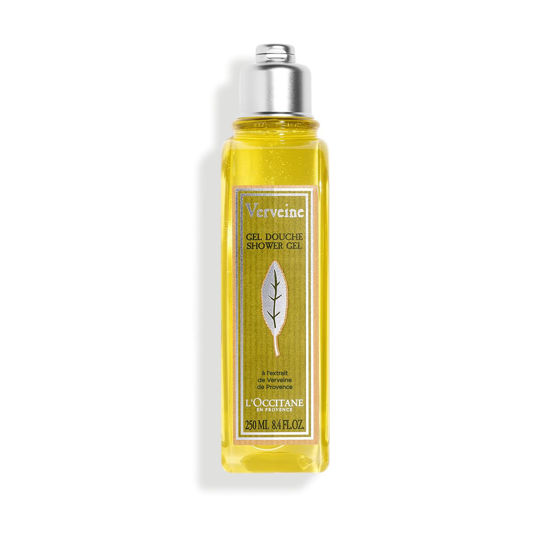 Picture of L’OCCITANE Invigorating & Refreshing Verbena Shower Gel: Uplifting Lemon Fragrance, Organic Verbena Extract, Gently Cleanse, Made in France, 8.4 Fl. Oz