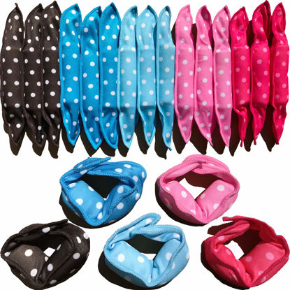 Picture of Aimin Hair Heatless Curlers, Soft Hair Curlers To Sleep In, Overnight Heatless Curls For Long Hair, No Heat Foam Curlers, Satin Sponge Rollers For Hair(40 pcs, neutral colour) …