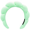 Picture of HitModa Spa Headbands for Washing Face or Facial Makeup Headbands Bubble Skincare Headbands Drunk Elephant Terry Cloth Puffy Headbands for Mask Skin Treatment