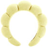 Picture of HitModa Spa Headbands for Washing Face or Facial Makeup Headbands Bubble Skincare Headbands Drunk Elephant Terry Cloth Puffy Headbands for Mask Skin Treatment