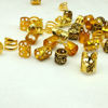 Picture of 100 PCS Loc Jewelry for Hair Dreadlock Accessories Hair Jewelry for Braids Adjustable Gold Hair Cuffs Braiding Hair Rings for women