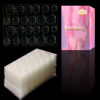 Picture of Allstarry 1200pcs (50 Sheets) Adhesive Tabs Ultrathin Waterproof Breathable Double-Sided Jelly Nail Sticker Super Sticky False Nail Glue Sticker Transparent Flexible for Manicure