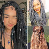 Picture of 100 PCS Hair Accessories Loc Hair Jewelry for Women Braids Rings, Dreadlock Accessories Metal Hair Clips Adjustable Cuffs Braiding Hair Rings Decoration