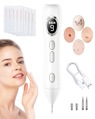 Picture of Skin Tag Remover - Portable Skin Tag Remover Pen for Home Use, Skin Tag Removal Kit for Remove Mole, Wart and Skin Tag for Women and Girls OPHERA