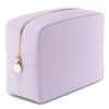 Picture of Embla Makeup Bag Travel Cosmetic Bag, Toiletry Bag, Cute Makeup Organizer, Nylon Zipper Pouch Purse Storage Bag Cosmetics Organizer, Cute Womens Make Up Bag Tote, Large Makeup Bags, Lilac Large