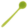 Picture of DNC Silicone Back Scrubber Soft Bath Body Brush for Shower with Long Handle (Green)
