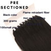Picture of Leticia Pre sectioned Braiding Hair for Braids Black Braiding Hair Pre stretched Kanekalon Braiding Hair