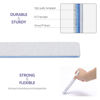 Picture of 50 Pieces Rectangle Nail Files 100/100 Grit, Reusable Nail Buffers Double Sided Emery Boards Fingernail Files for Acrylic Nails and Natural Nails